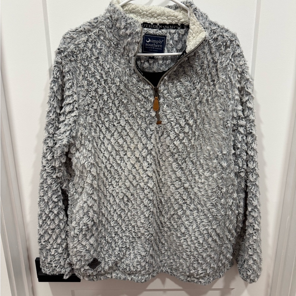Simply Southern Textured Gray Jacket